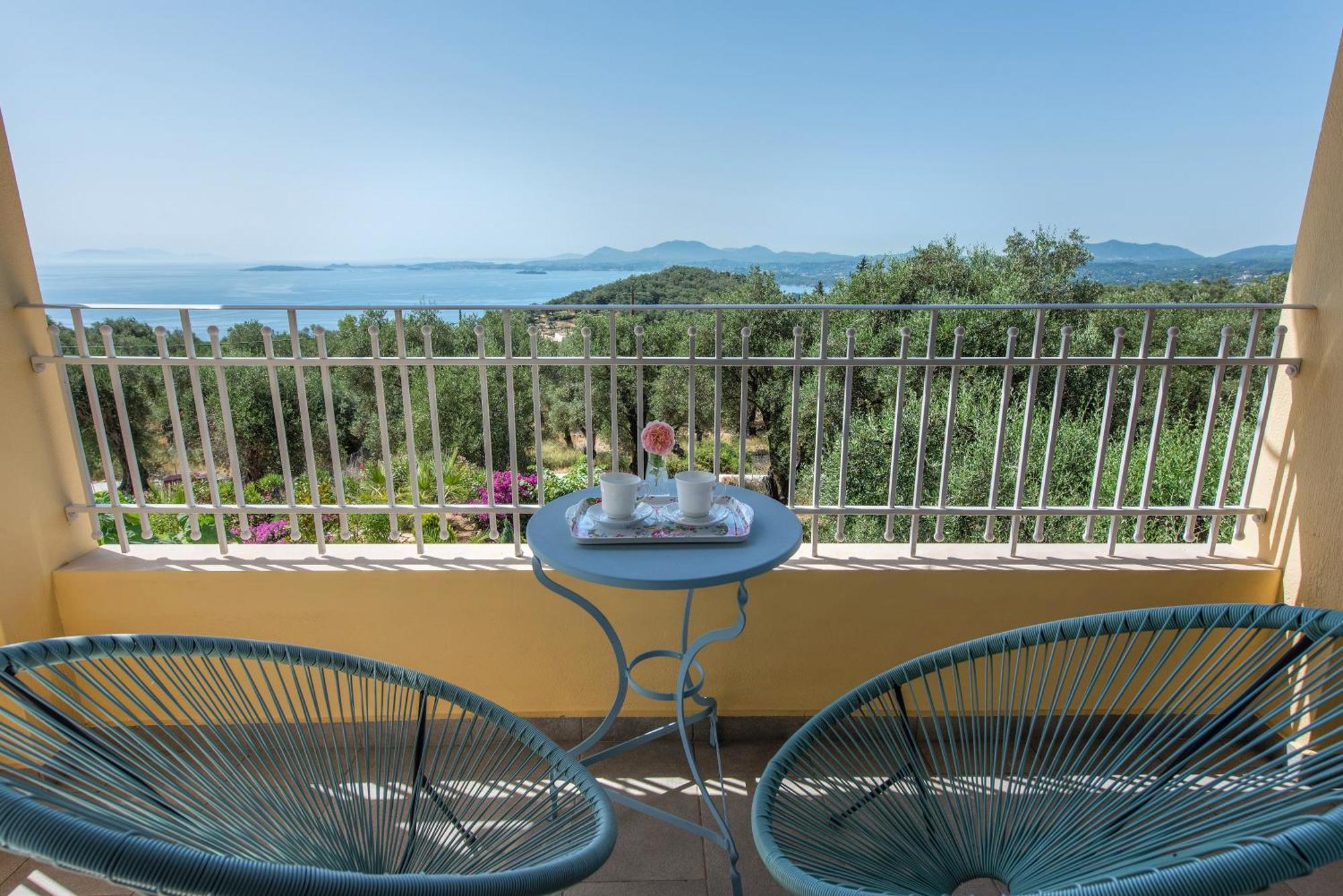 Terra Rossa By Konnect, Views To Ionian Sea Villa Spartylas Exterior photo