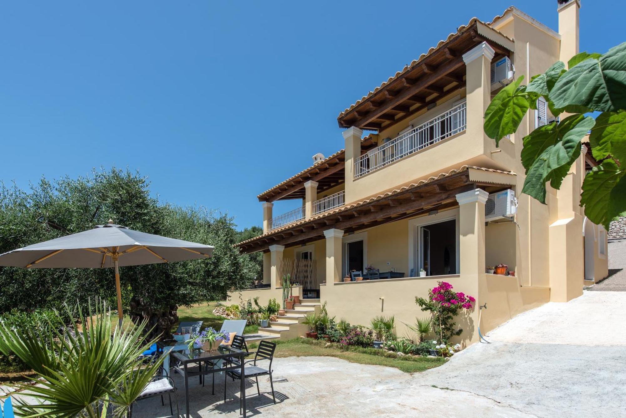 Terra Rossa By Konnect, Views To Ionian Sea Villa Spartylas Exterior photo