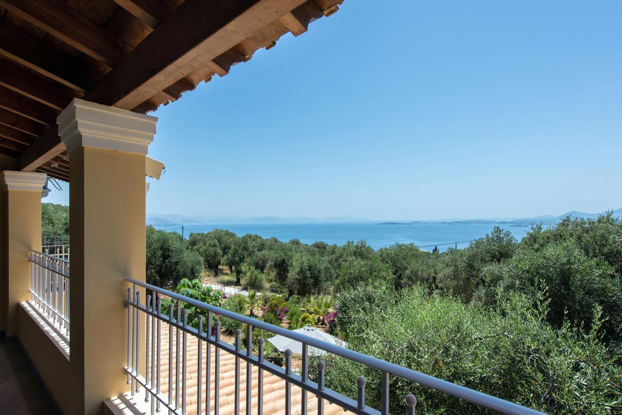 Terra Rossa By Konnect, Views To Ionian Sea Villa Spartylas Exterior photo